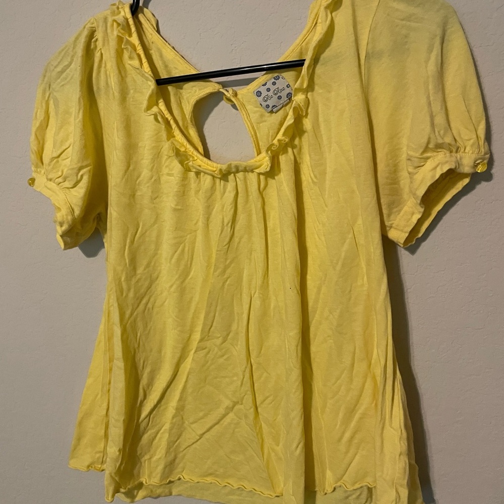 Plain Yellow T-shirt